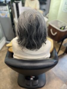 30年ぶりのパーマ