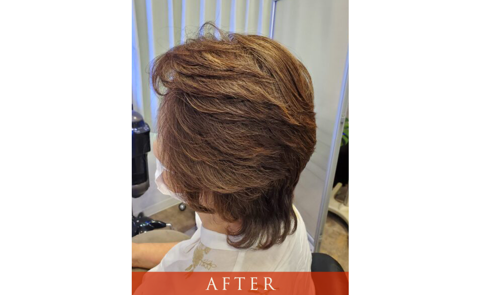 カラー（白髪染め）の施術前後31