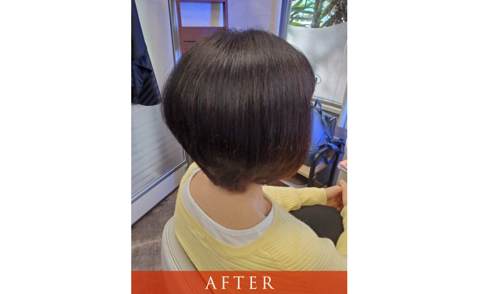 カラー（白髪染め）の施術前後32